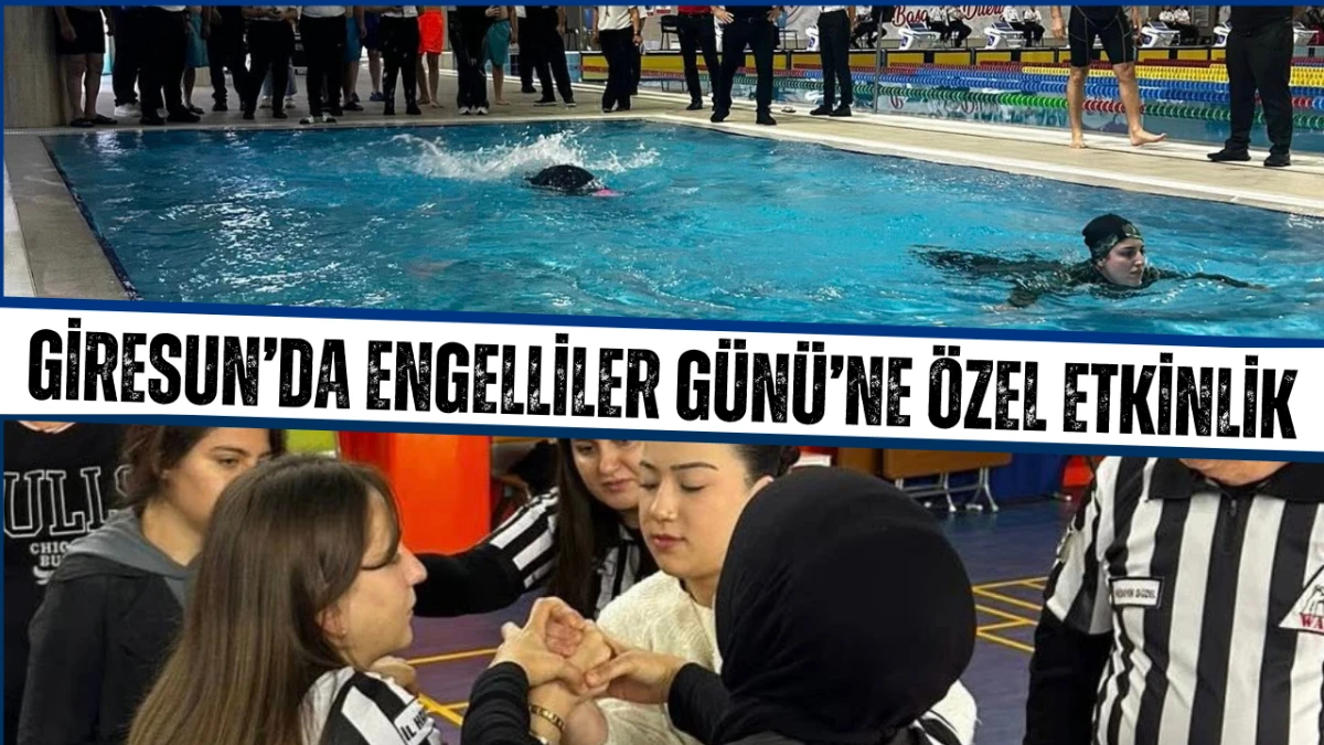 Giresun’da Engelliler Günü’ne özel etkinlik