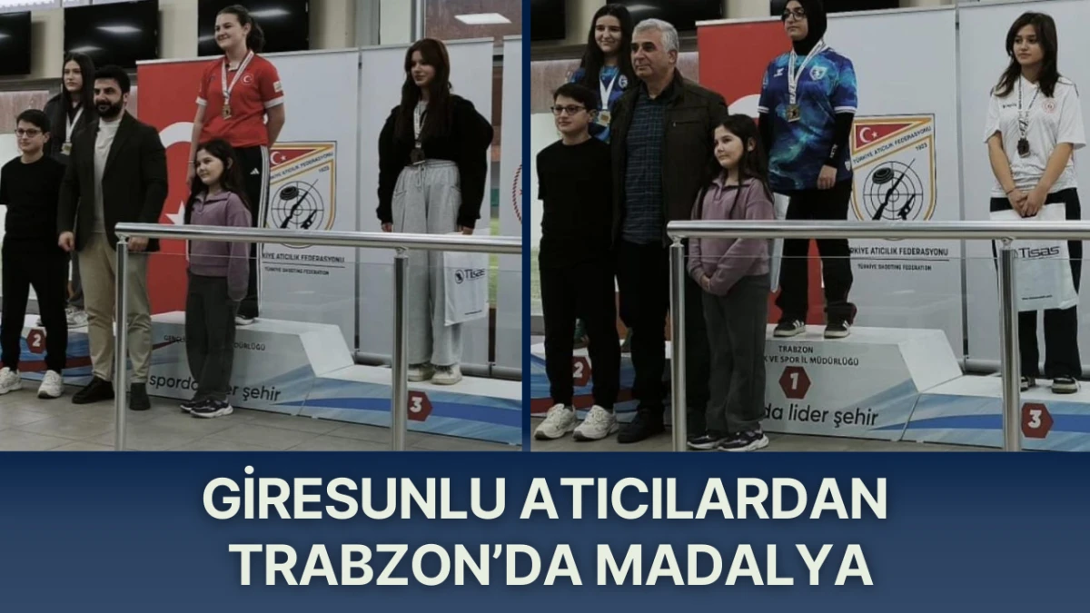 Giresunlu Atıcılardan Trabzon&rsquo;da Madalya