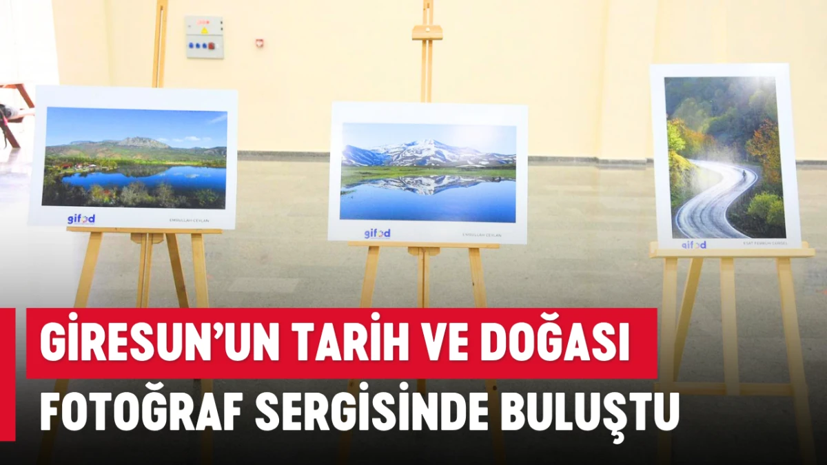 Giresun&rsquo;un tarih ve doğası fotoğraf sergisinde buluştu
