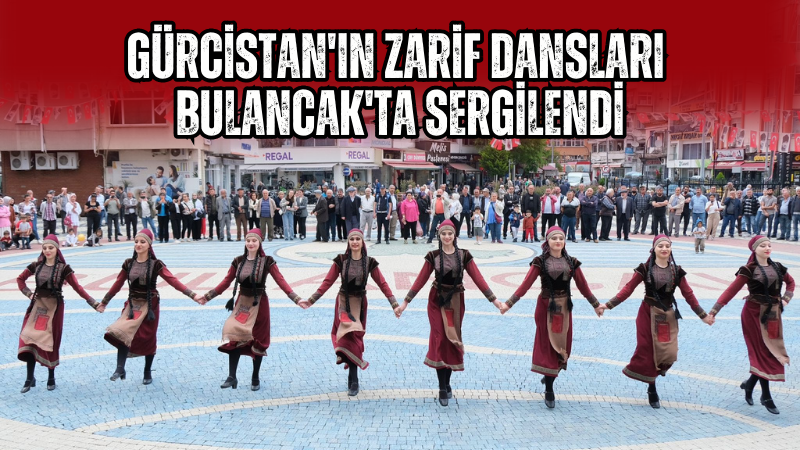 Gürcistan'ın zarif dansları Bulancak'ta sergilendi