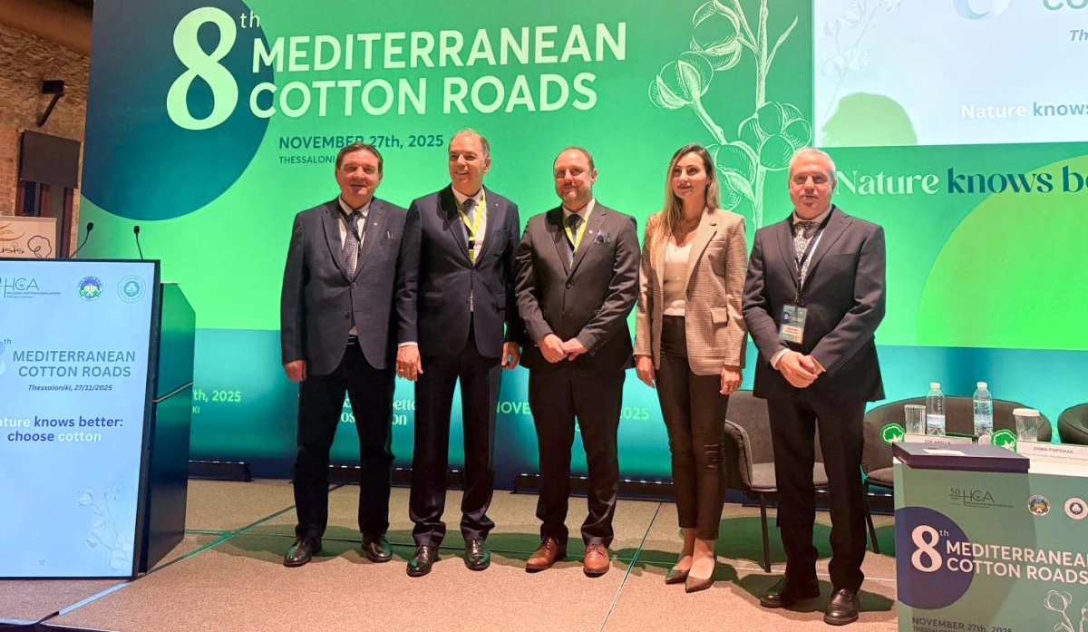 İzmir Ticaret Borsası heyeti 8. Akdeniz Pamuk Yolu’na katıldı