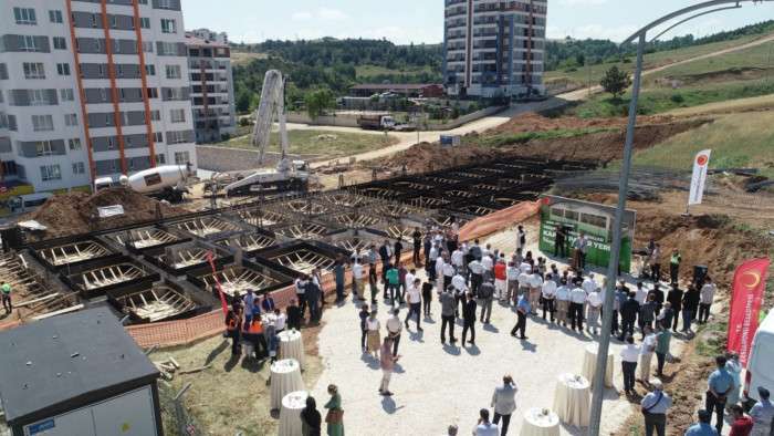 Kastamonu'da kapalı pazar yerinin temeli atıldı