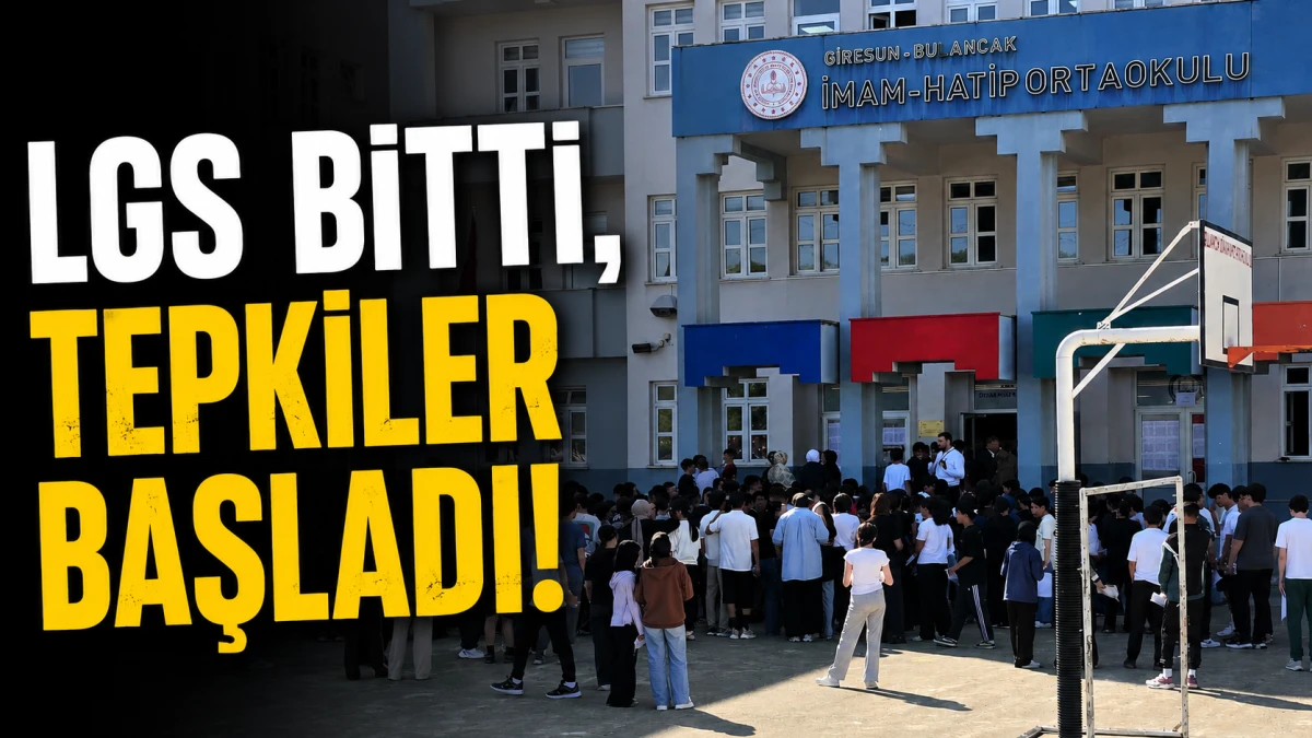 LGS Bitti, Tepkiler Başladı!