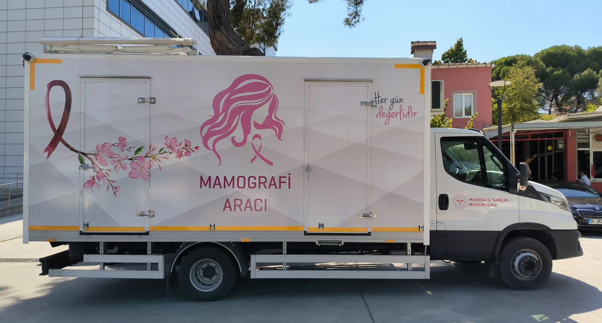 Manisa mobil mamografi aracı Türkiye birincisi oldu