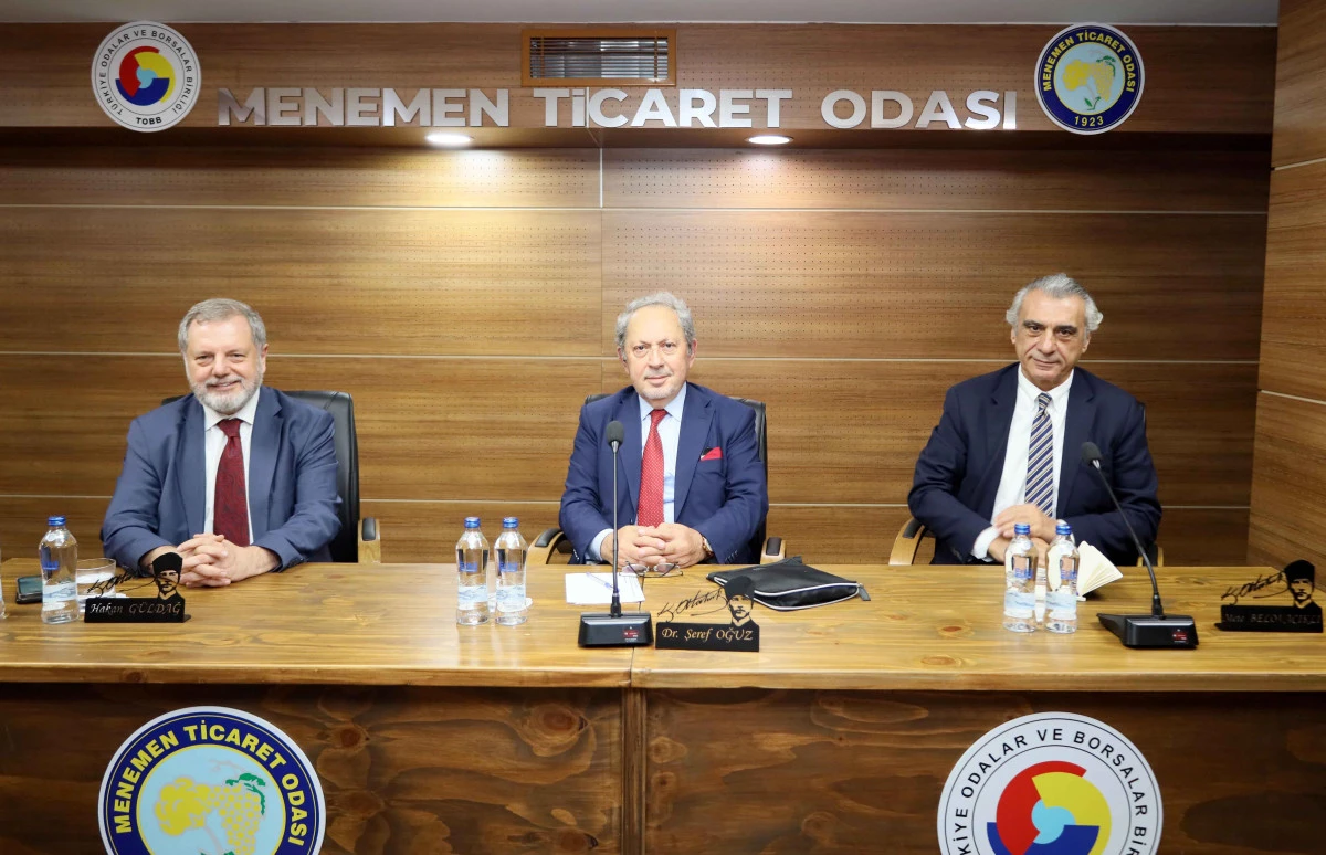 Menemen Ticaret Odası ekonomi yazarlarını ağırladı