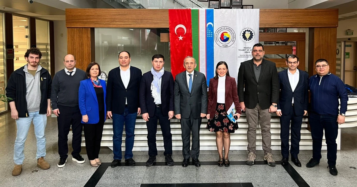 &Ouml;zbekistan Eltech Industrial Teknopark Heyetinden Manisa TSO&rsquo;ya Ziyaret