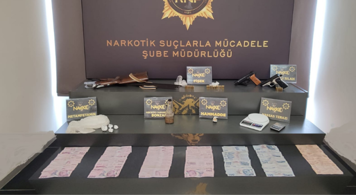 Rize'deki uyuşturucu operasyonunda 1 kişi tutuklandı