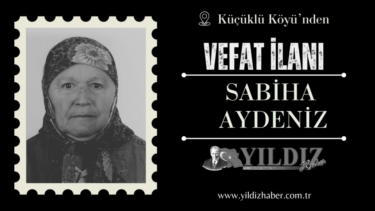 Sabiha Aydeniz vefat etti 