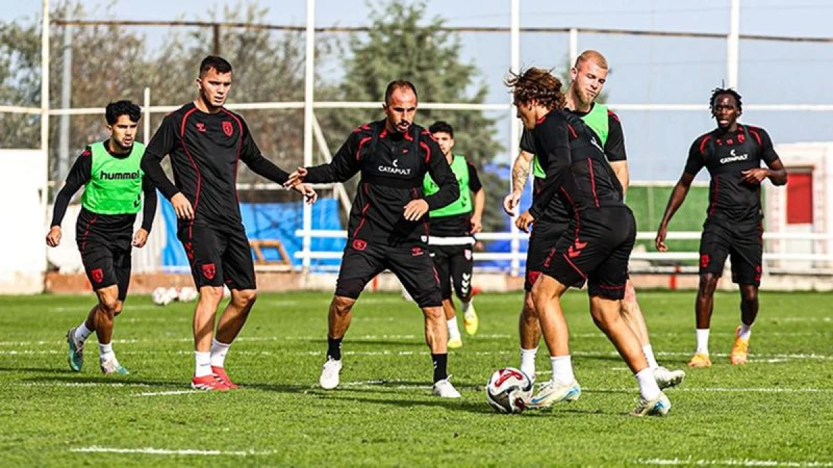 Samsunspor, Beşiktaş maçı hazırlıklarına devam etti