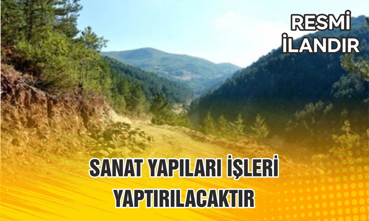 SANAT YAPILARI İŞLERİ YAPTIRILACAKTIR