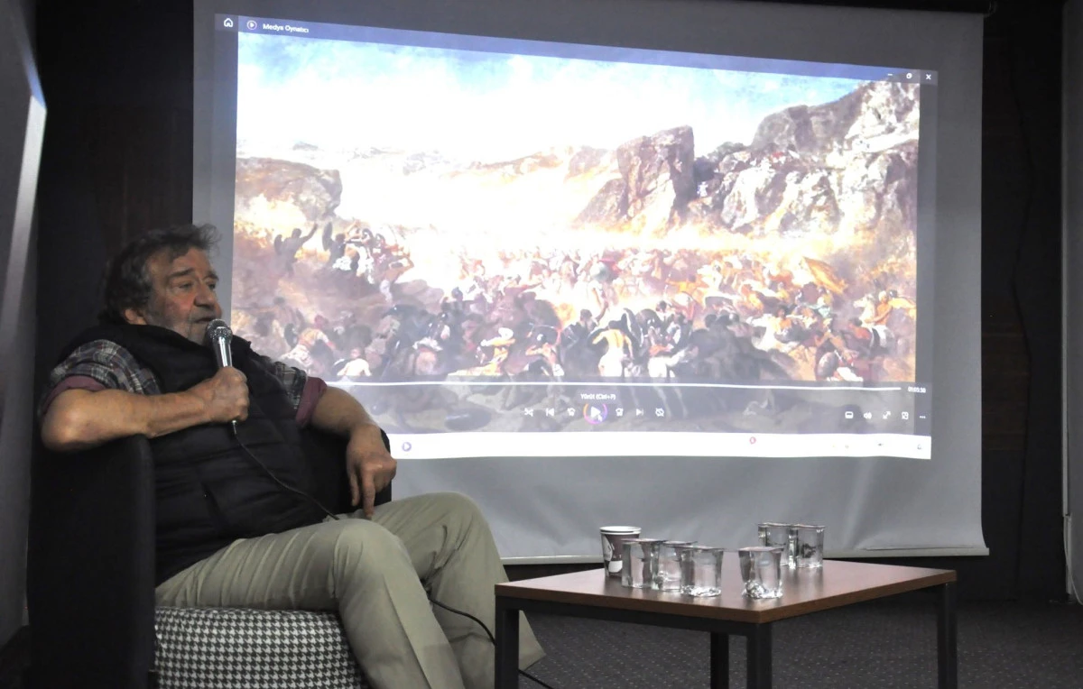 Savaş muhabiri Coşkun Aral EÜ’lü gençlere deneyimlerini anlattı