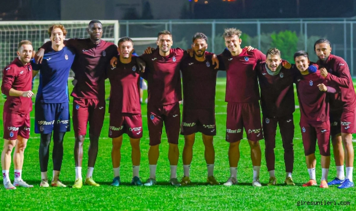 Trabzonspor, Başakşehir maçının hazırlıklarını sürdürdü