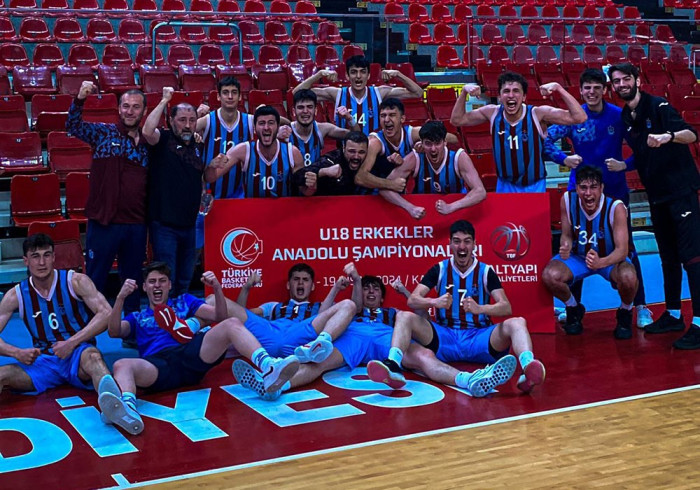 Trabzonspor U18 Basketbol Takımı, Türkiye Şampiyonasına katılmaya hak kazandı
