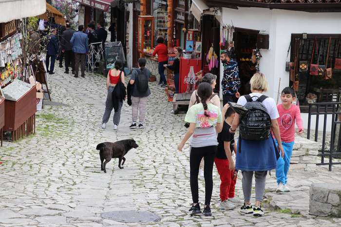 UNESCO kenti Safranbolu'da hafta sonu yoğunluğu