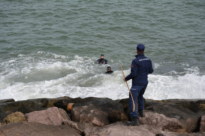 Bulancak'ta kaybolan kadın denizde arandı